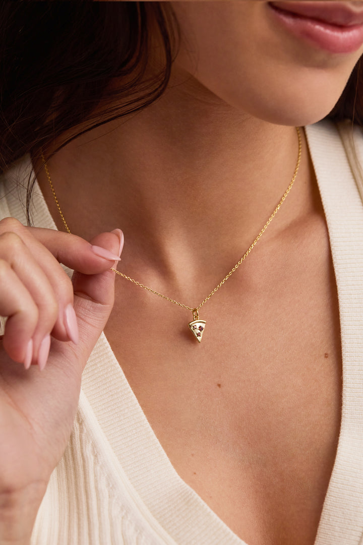 Pizza Necklace