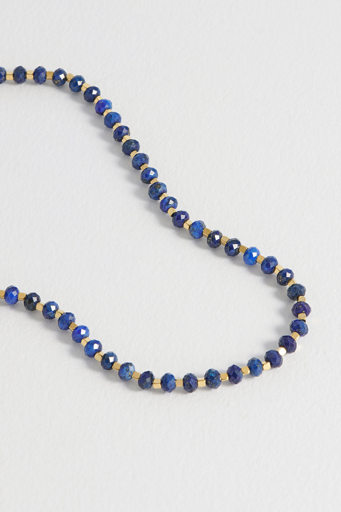 Wellness Lapis Lazuli Amelia Gemstone Necklace