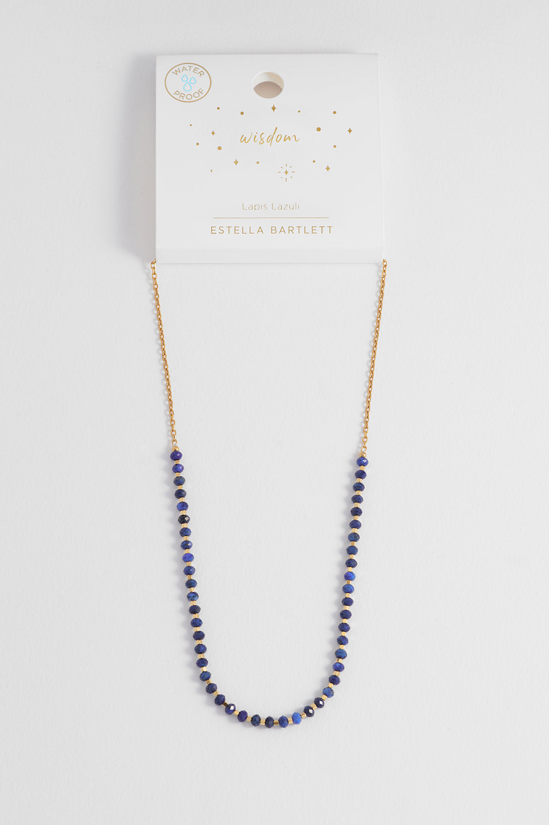 Wellness Lapis Lazuli Amelia Gemstone Necklace