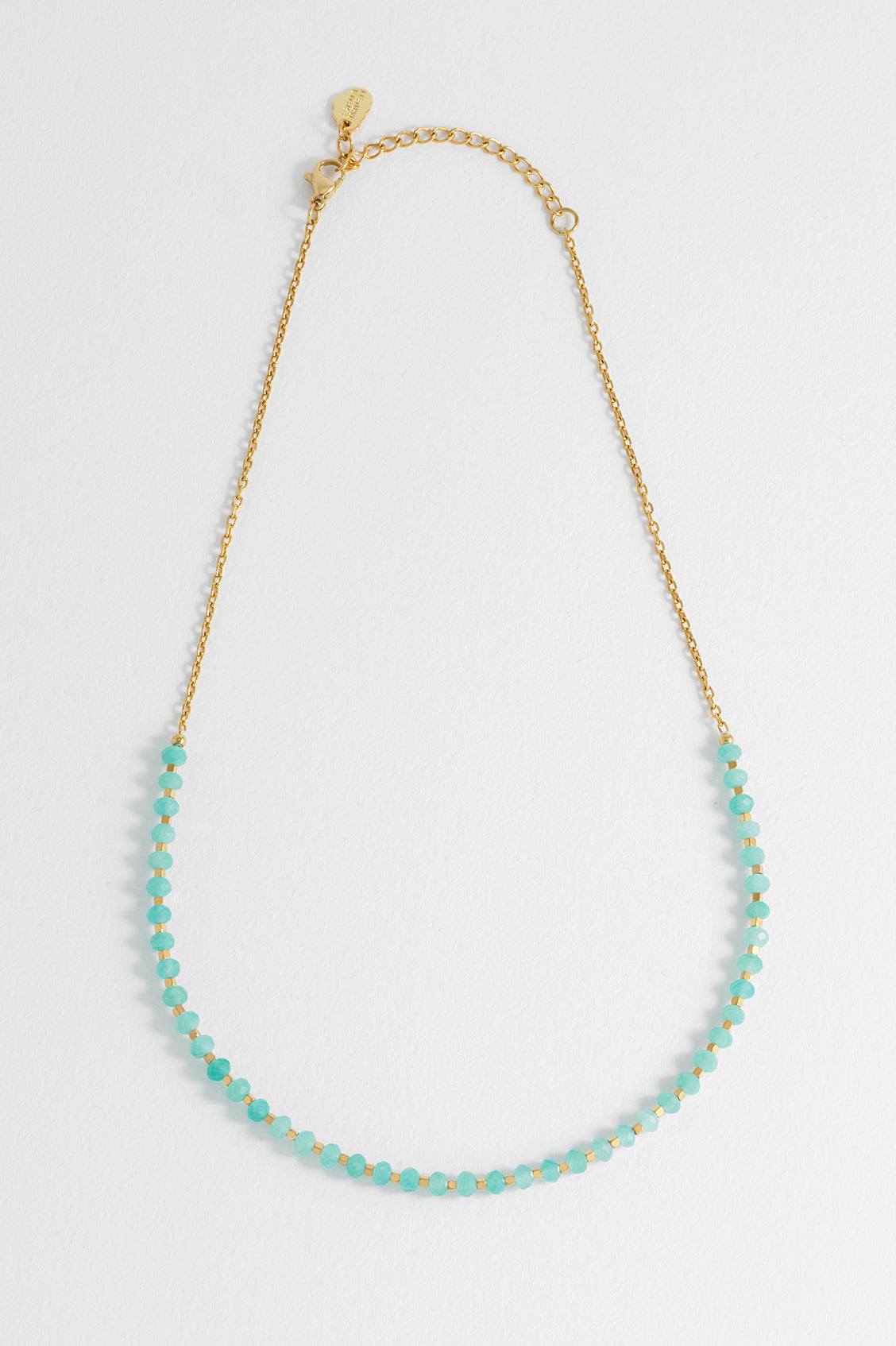 Wellness Amazonite Amelia Gemstone Necklace