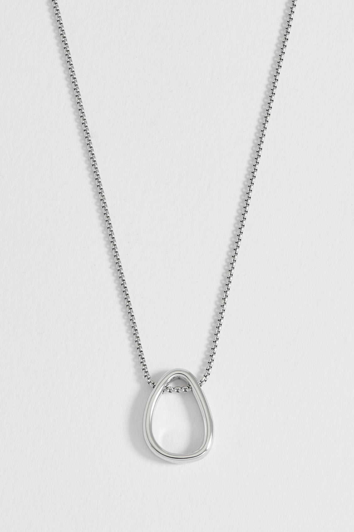 Open Abstract Drop Necklace