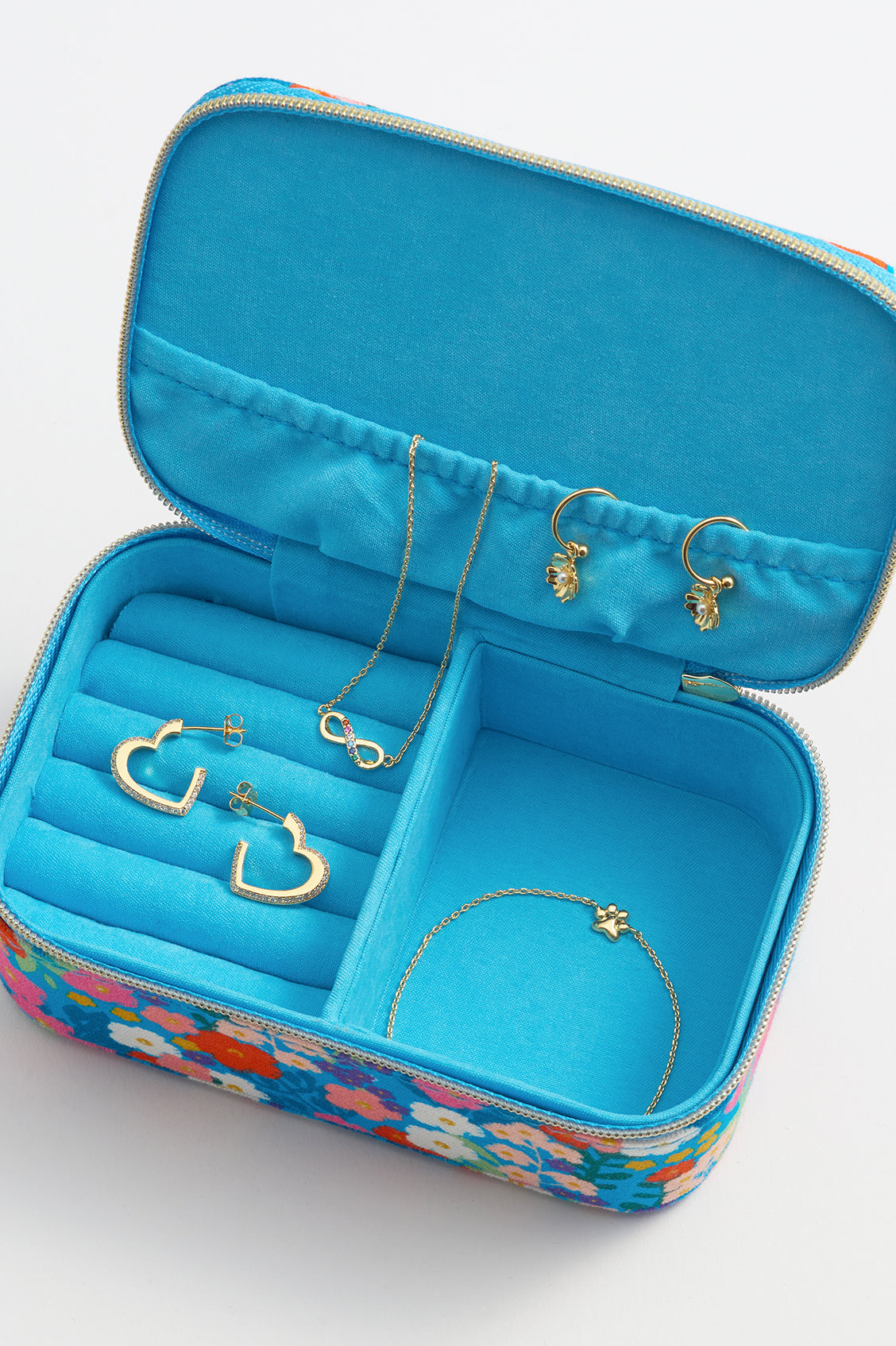 Blue sale jewellery box