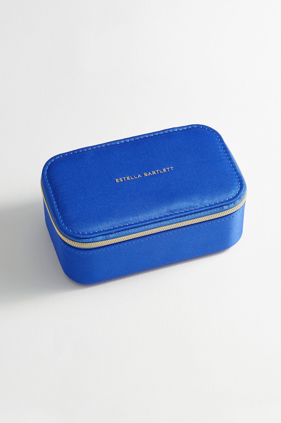 Estella Bartlett | Bright Blue Satin Mini Jewellery Box