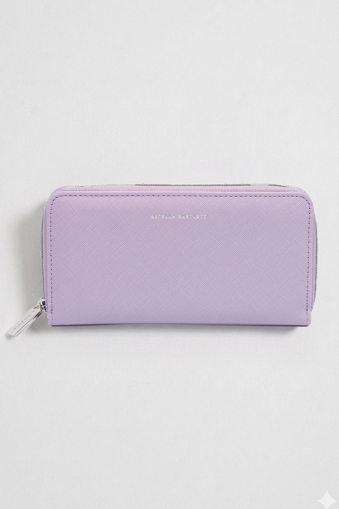 Lilac Zip Wallet