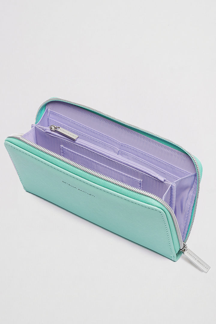 Spearmint Zip Wallet