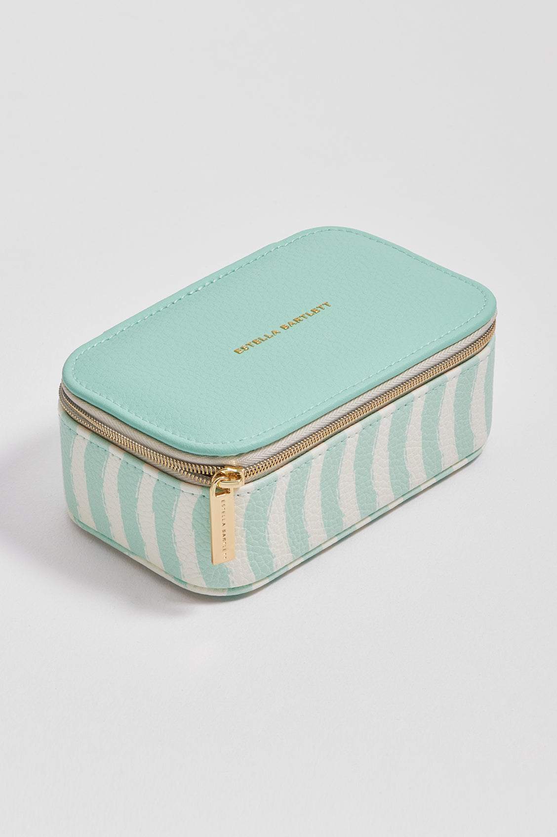 Estella Bartlett Mint Wiggle Print Mini Jewellery Box