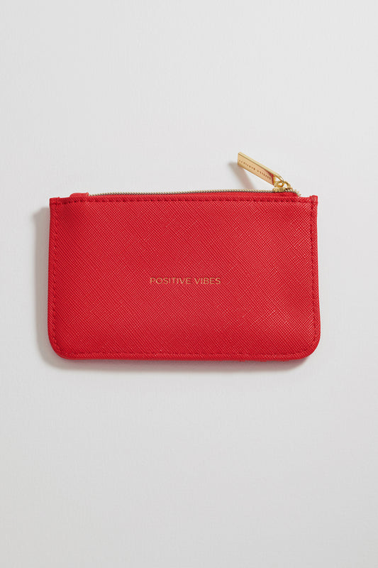 Positive Vibes Card Purse
