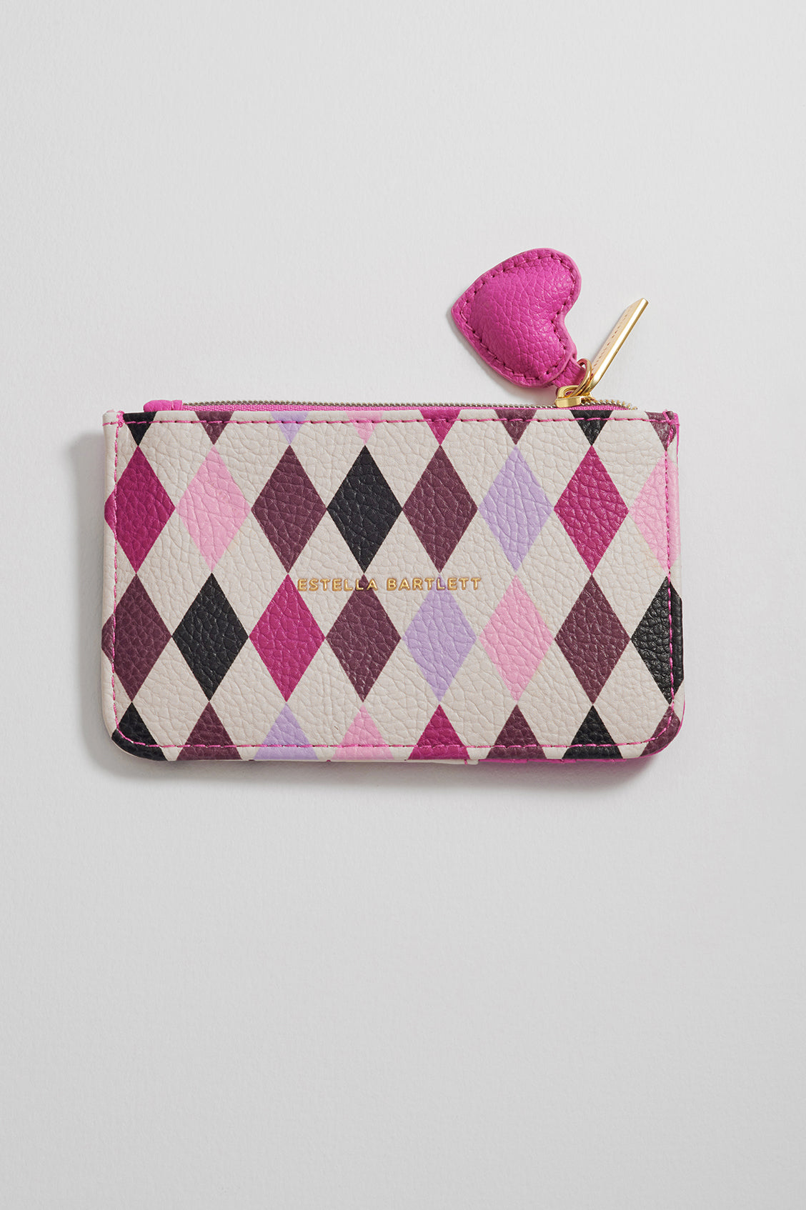 Harlequin Print Card Purse