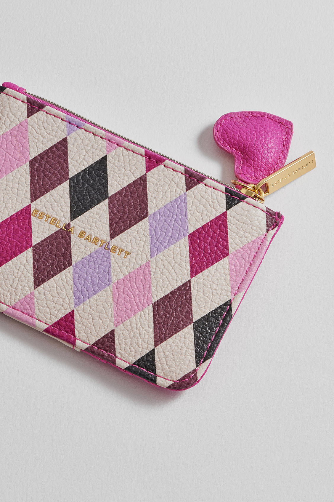 Harlequin Print Card Purse