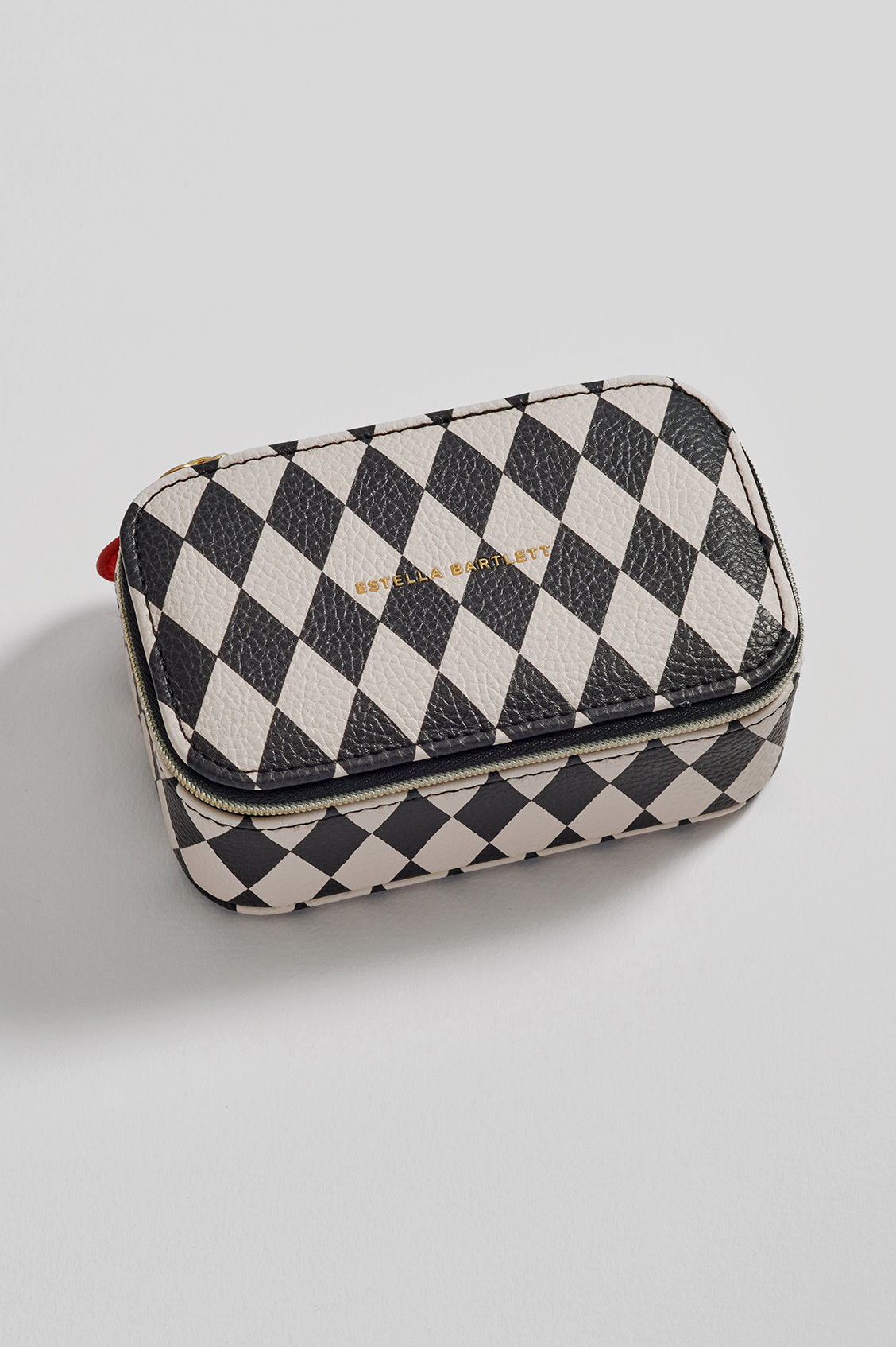 Harlequin Print Mini Jewellery Box