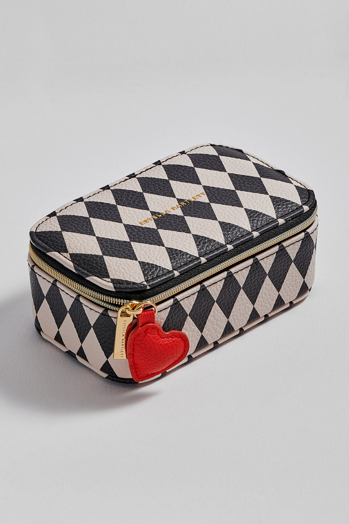 Harlequin Print Mini Jewellery Box