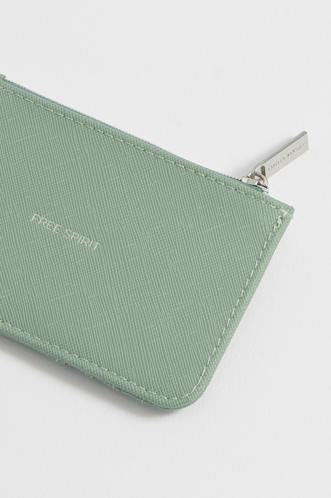 Mint Green Card Purse