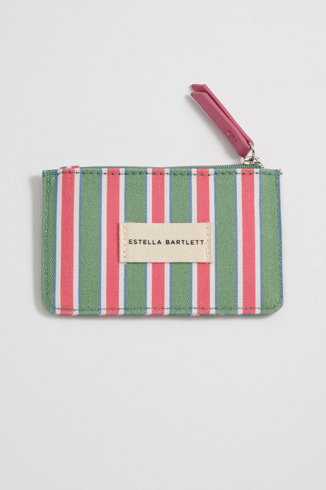 Green Stripe Card Purse