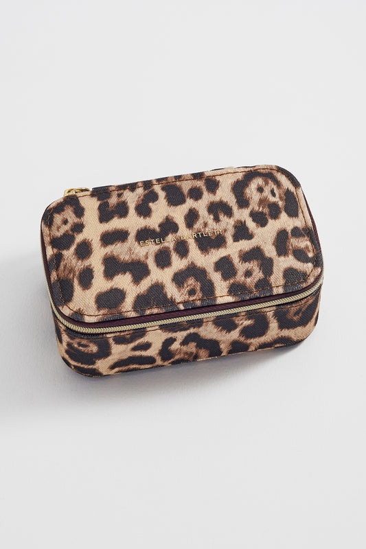Leopard Print Mini Jewellery Box