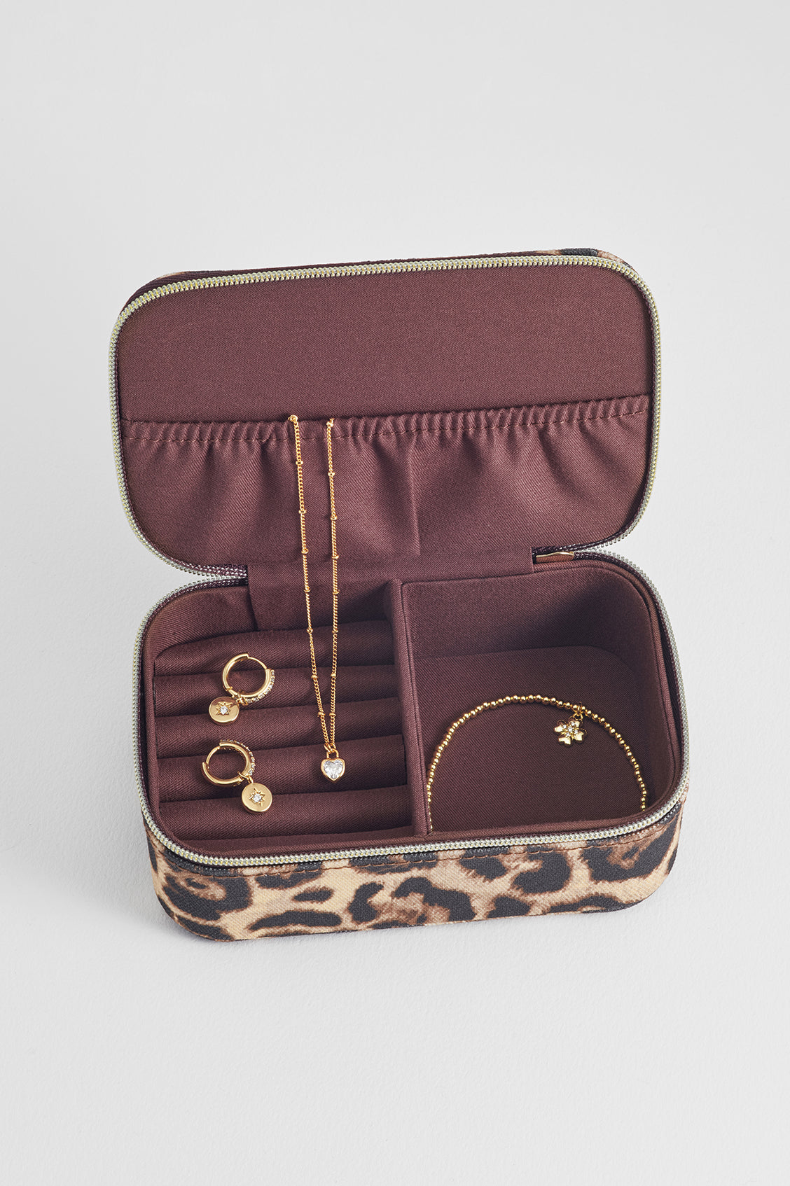 Leopard Print Mini Jewellery Box