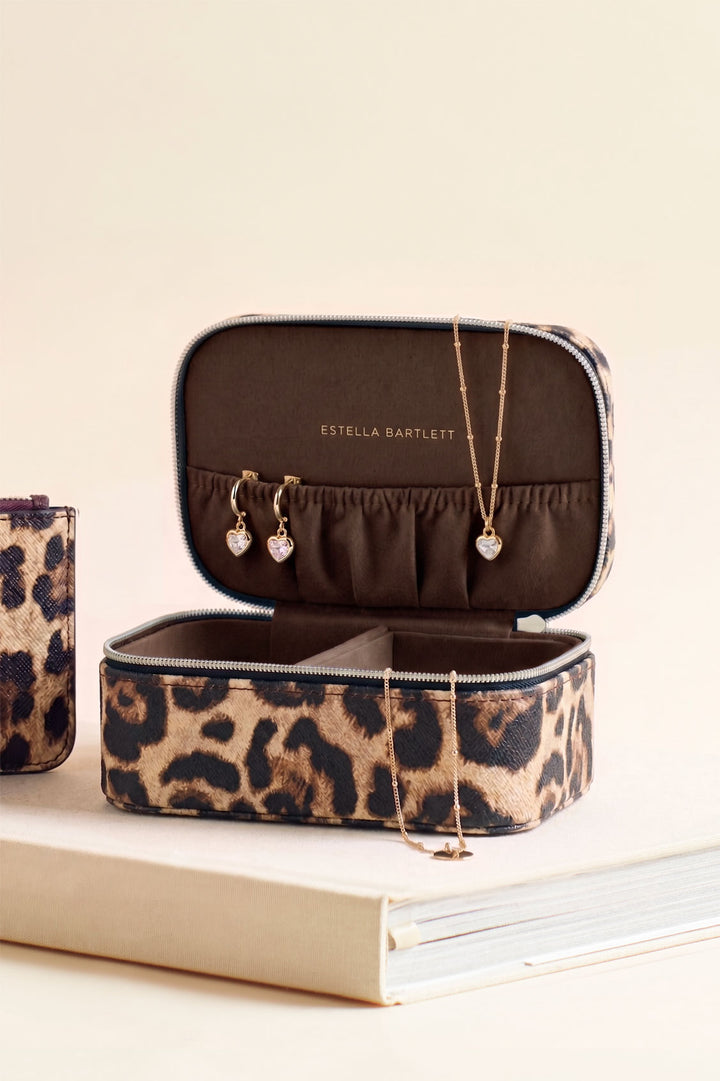 Leopard Print Mini Jewellery Box