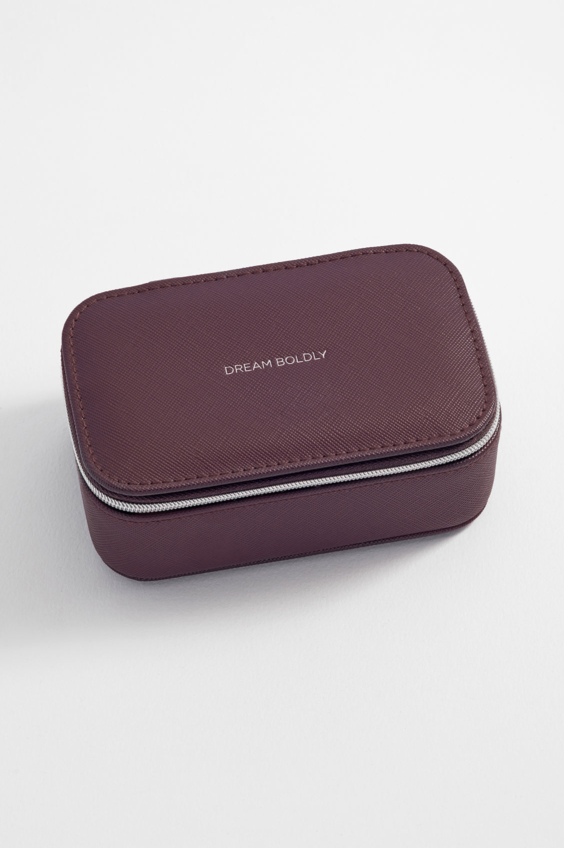 Brown & Blue Mini Jewellery Box