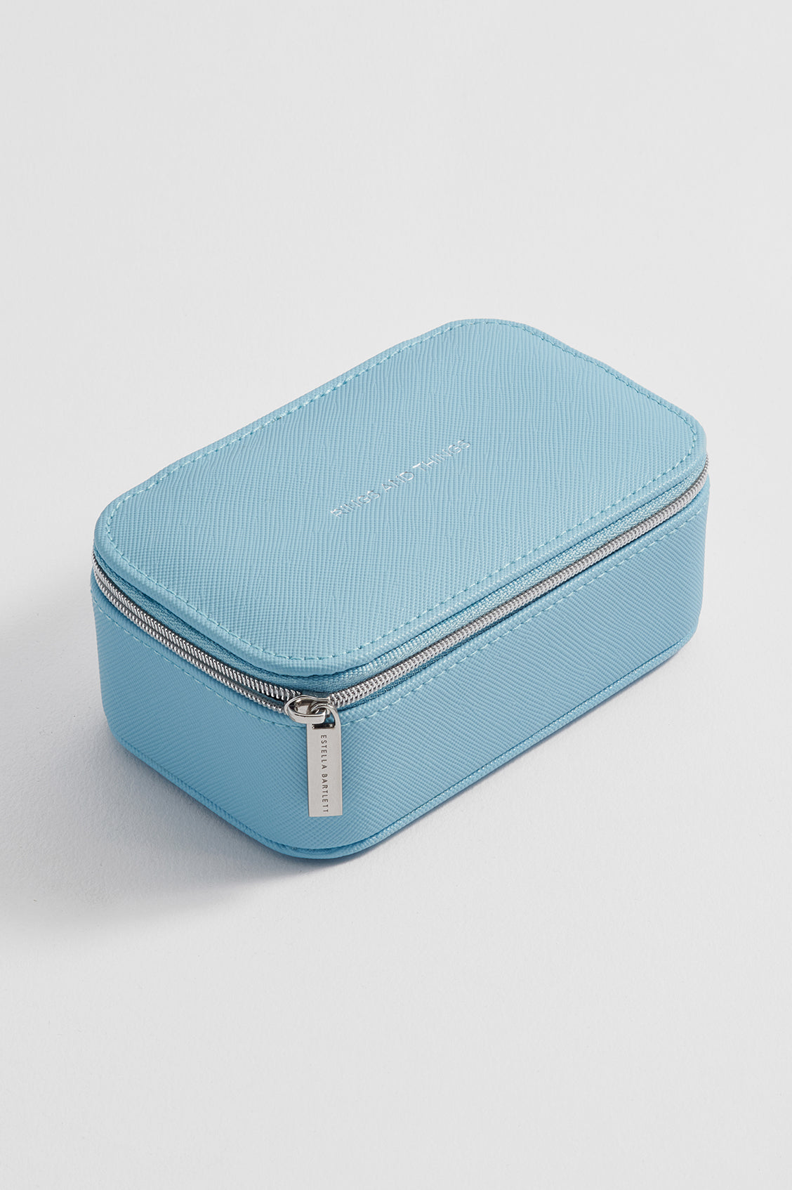 Blue & Brown Mini Jewellery Box