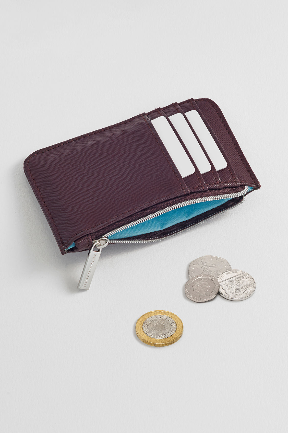 Brown "Always Enough" Card Purse