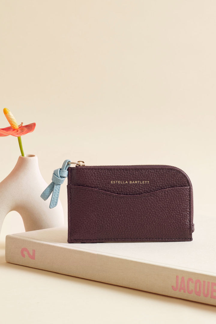Brown Knot Card Purse