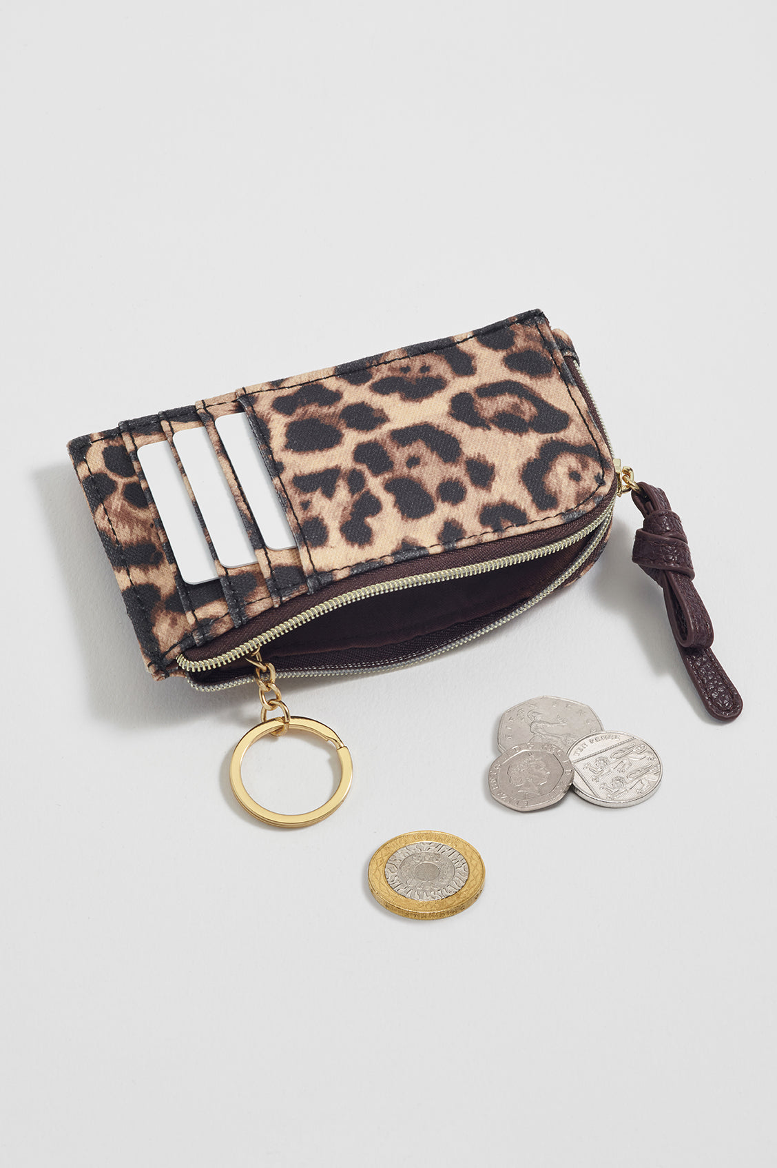 Leopard Knot Card Purse