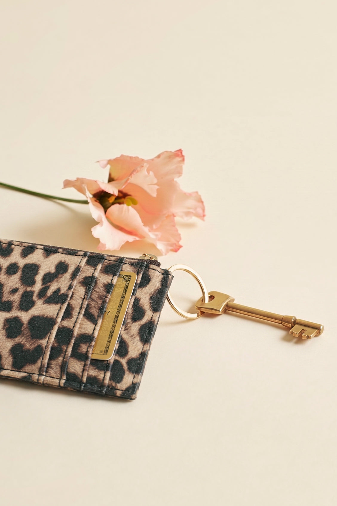 Leopard Knot Card Purse
