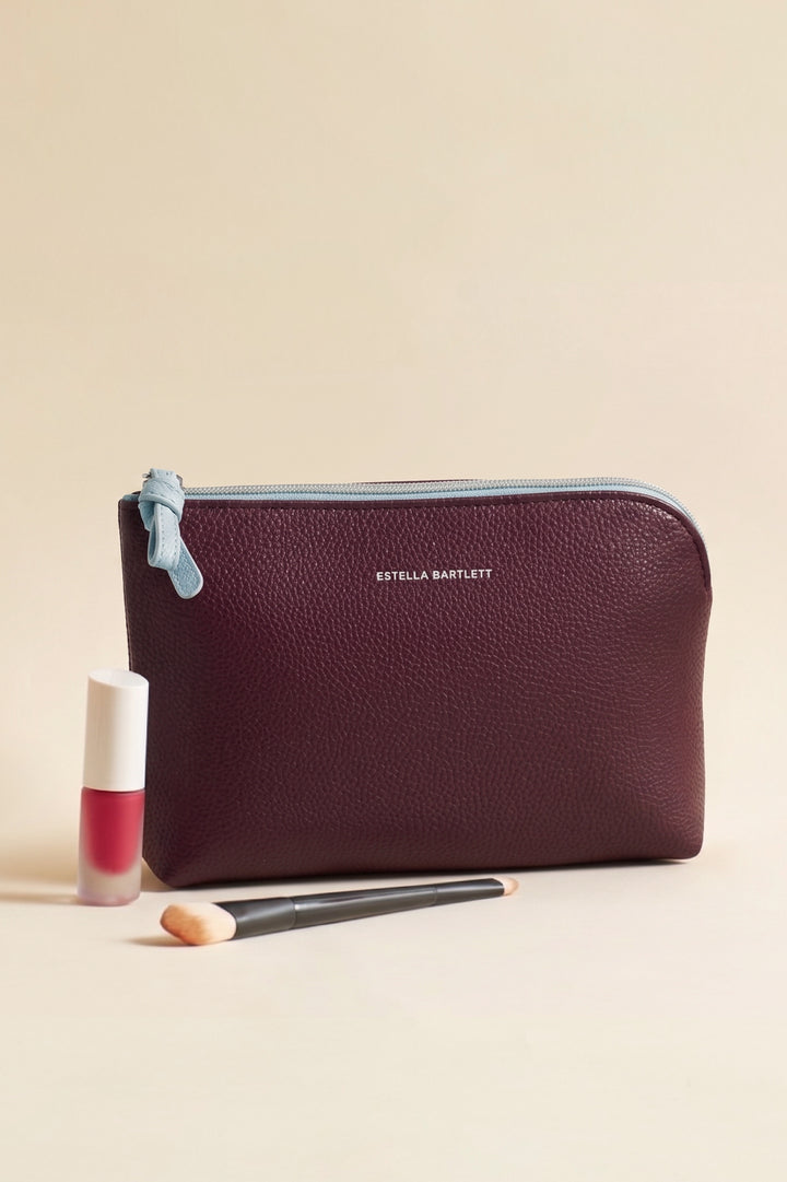 Small Brown Make-up Pouch