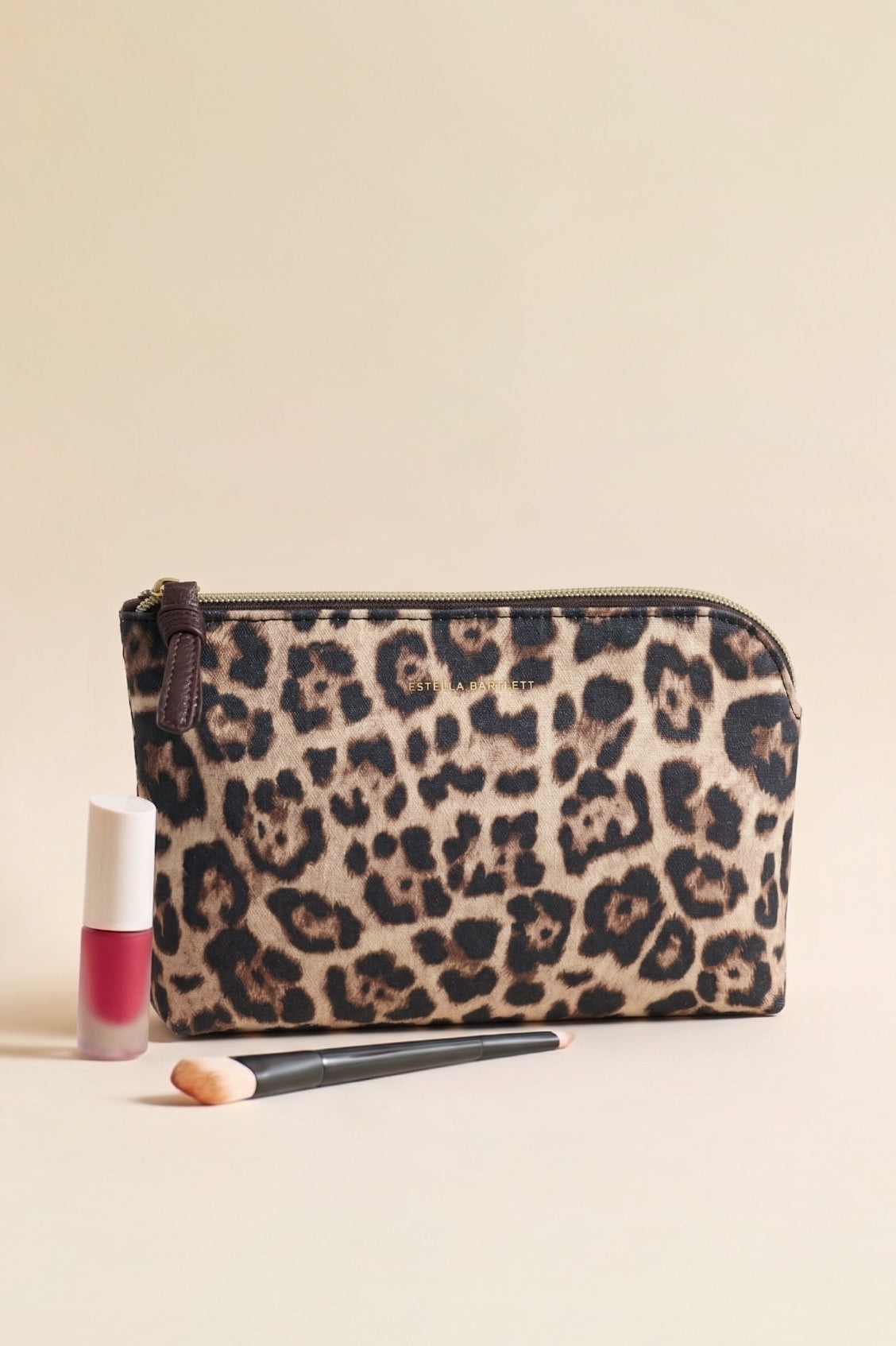 Small Leopard Make-up Pouch