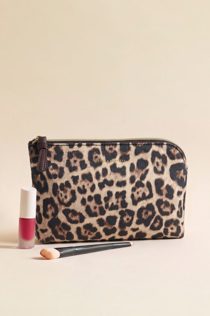 Small Leopard Make-up Pouch