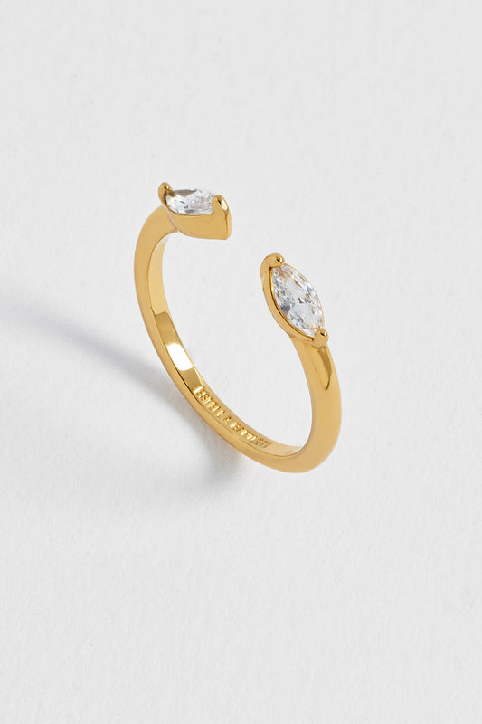 Marquise CZ Open Ring