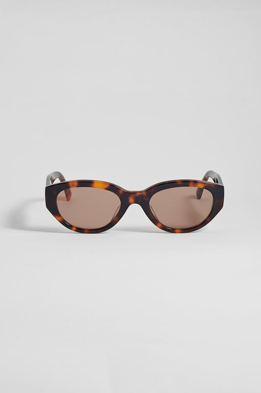 London Tortoiseshell Oval Women’s Sunglasses