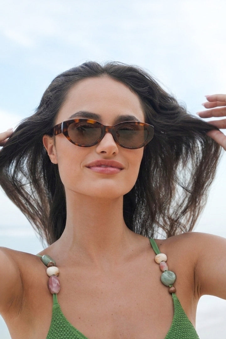 London Tortoiseshell Oval Women’s Sunglasses