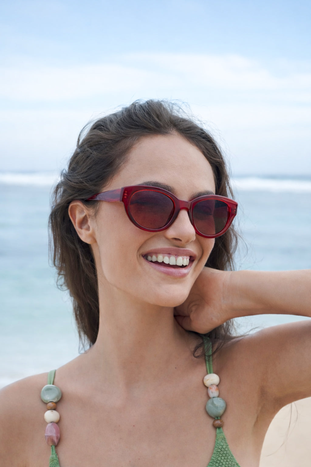 Dark Burgundy Seoul Women’s Sunglasses