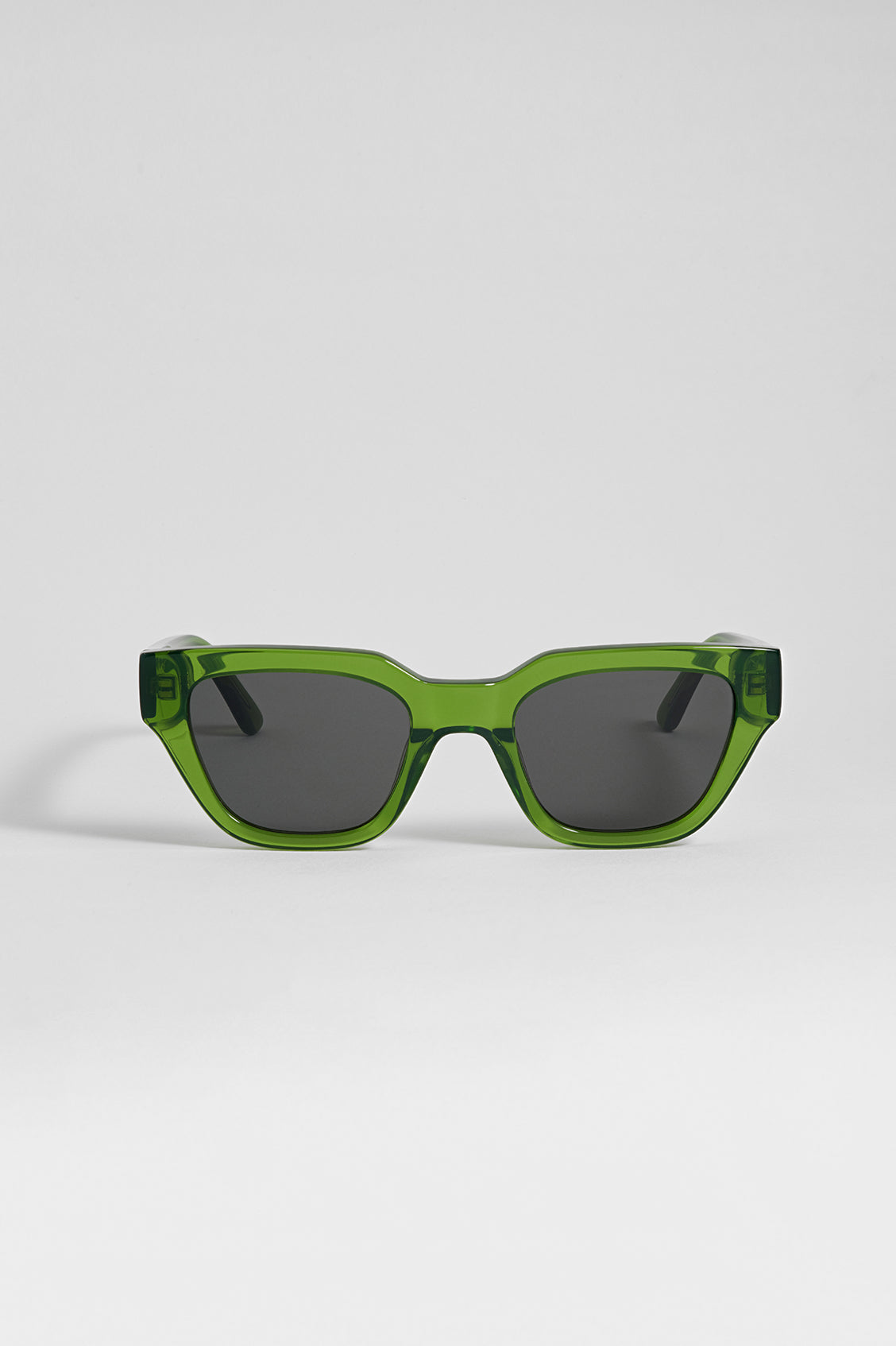 Paris Transparent Green Cat-Eye Women’s Sunglasses