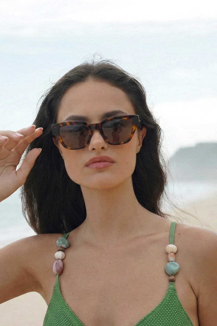 Tortoiseshell Paris Cat-Eye Women’s Sunglasses