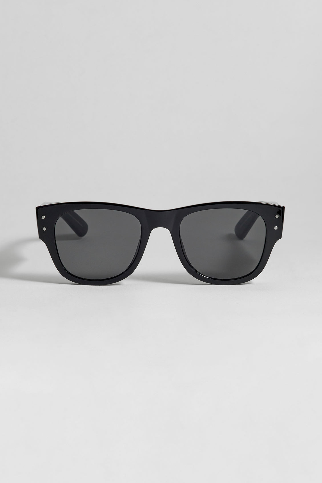 Manila Black Wayfarer Unisex Sunglasses