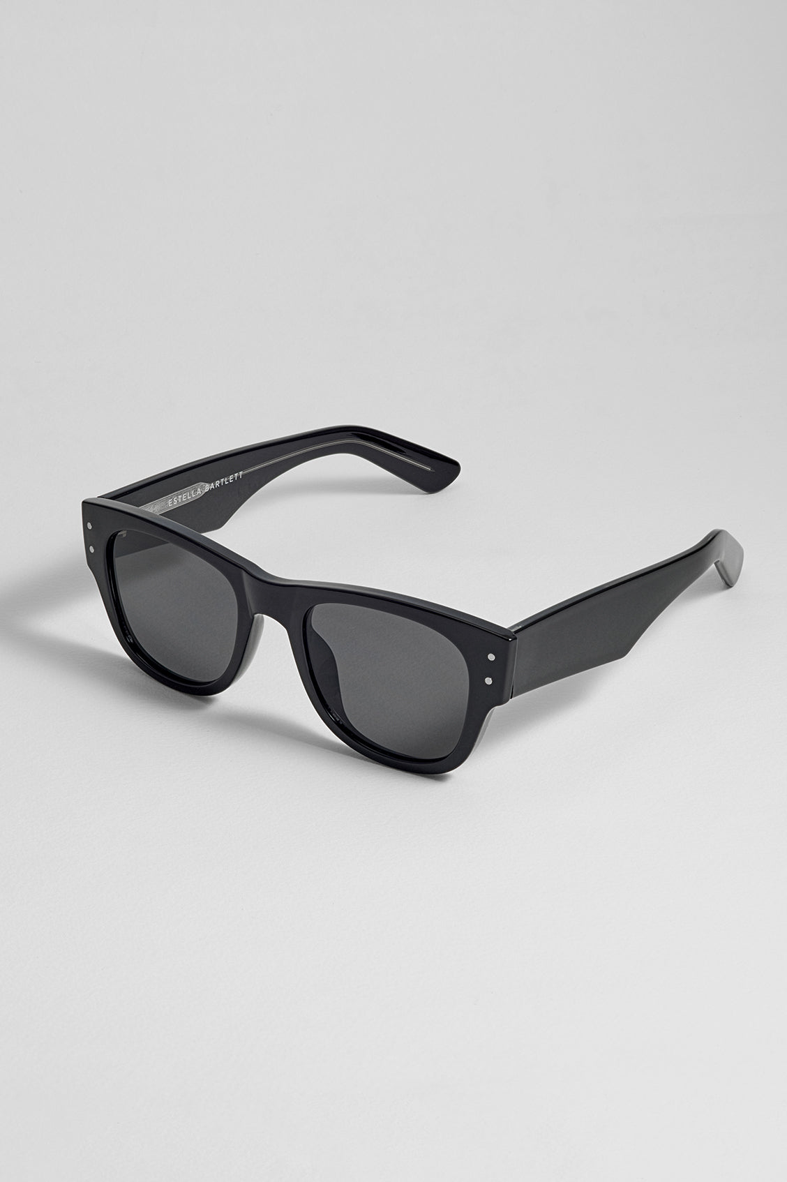Manila Black Wayfarer Unisex Sunglasses