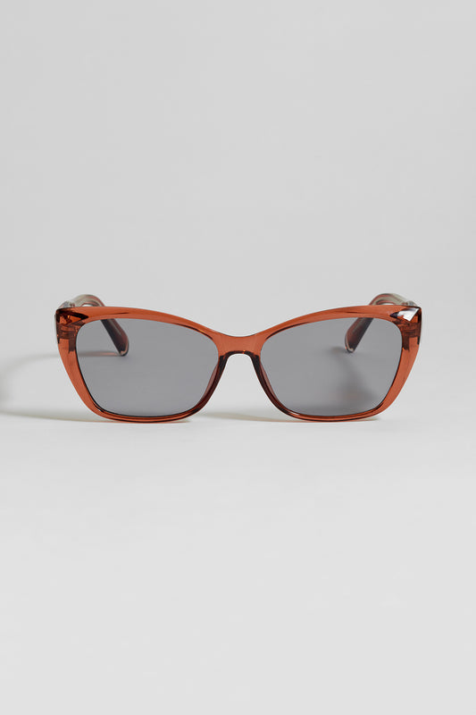 Sydney Burnt Orange Cat-Eye Women’s Sunglasses