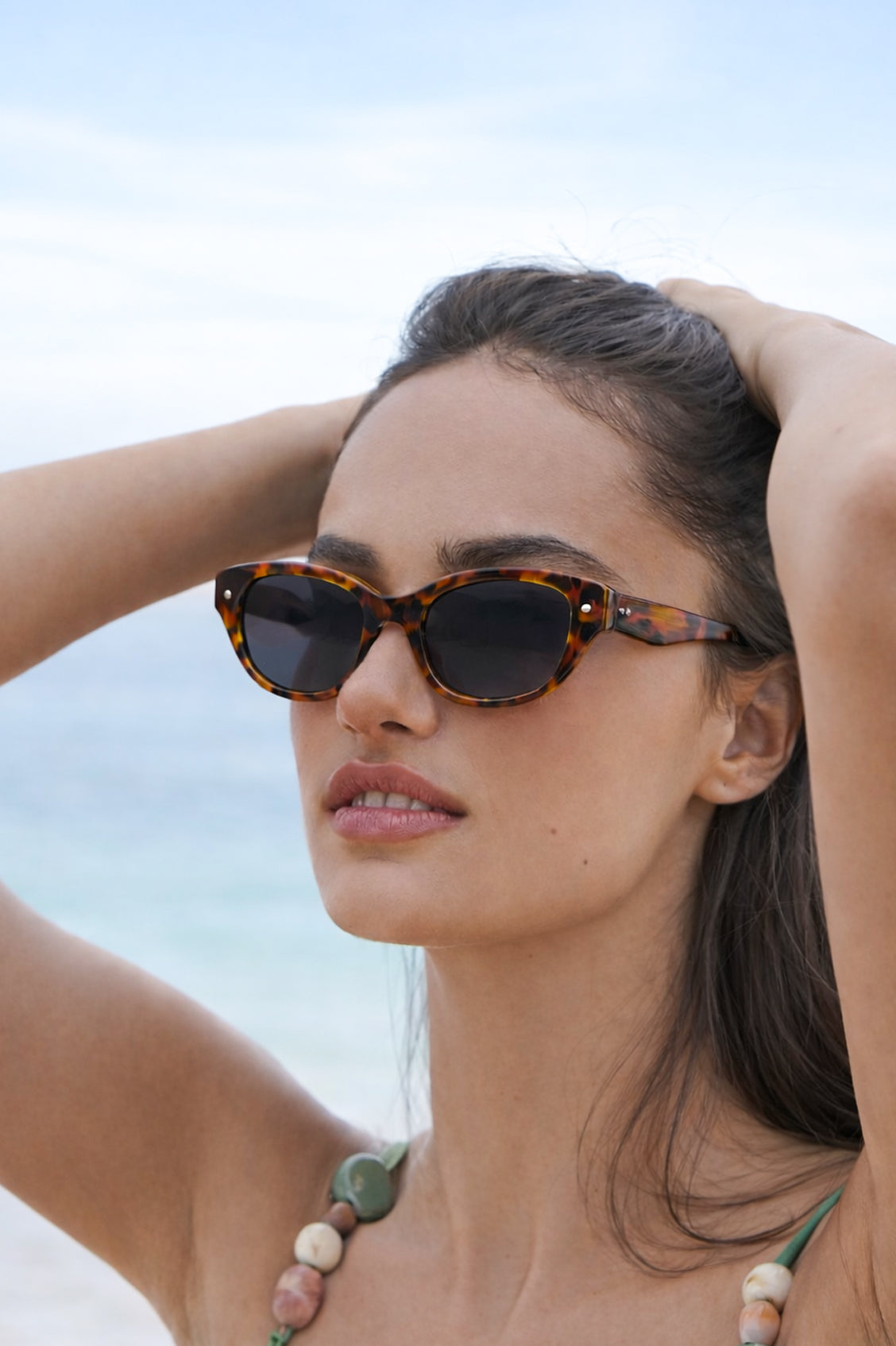 Berlin Tortoiseshell Oval Women’s Sunglasses