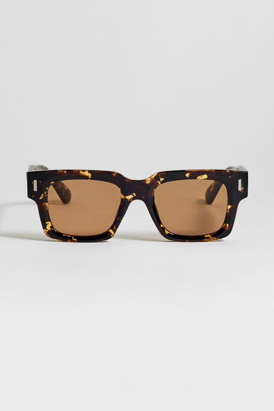 Tortoiseshell Rio Wayfarer Unisex Sunglasses