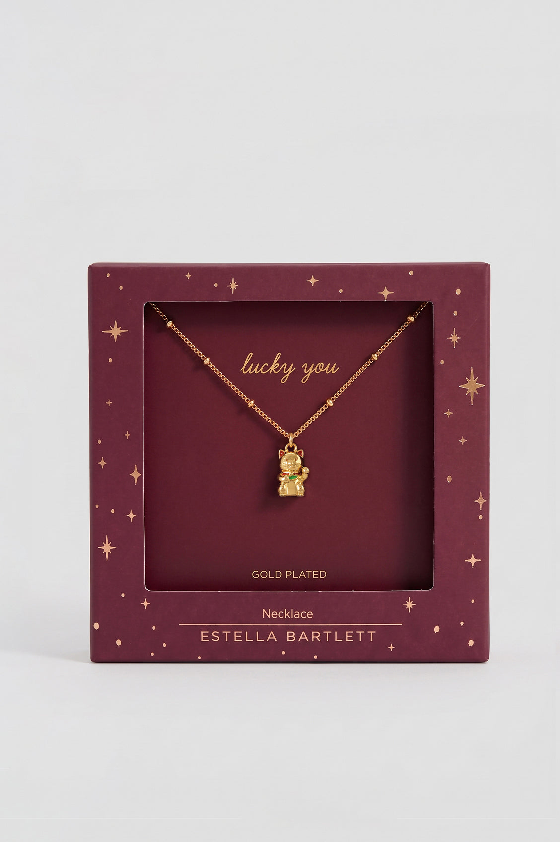 Holiday Edition Lucky Cat Necklace