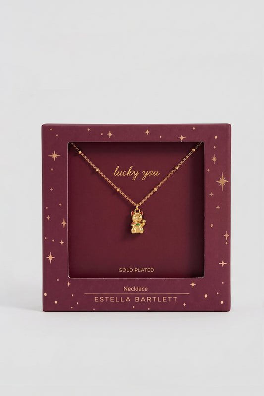 Holiday Edition Lucky Cat Necklace