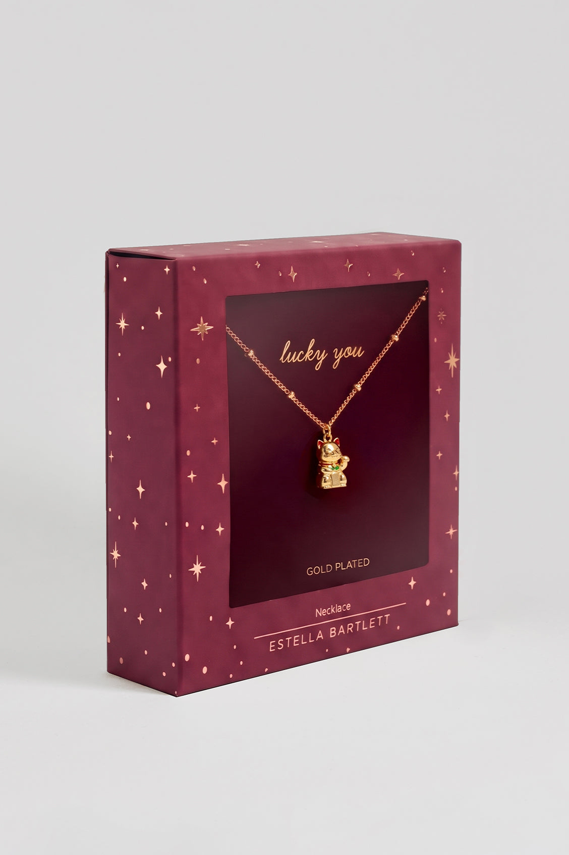 Holiday Edition Lucky Cat Necklace