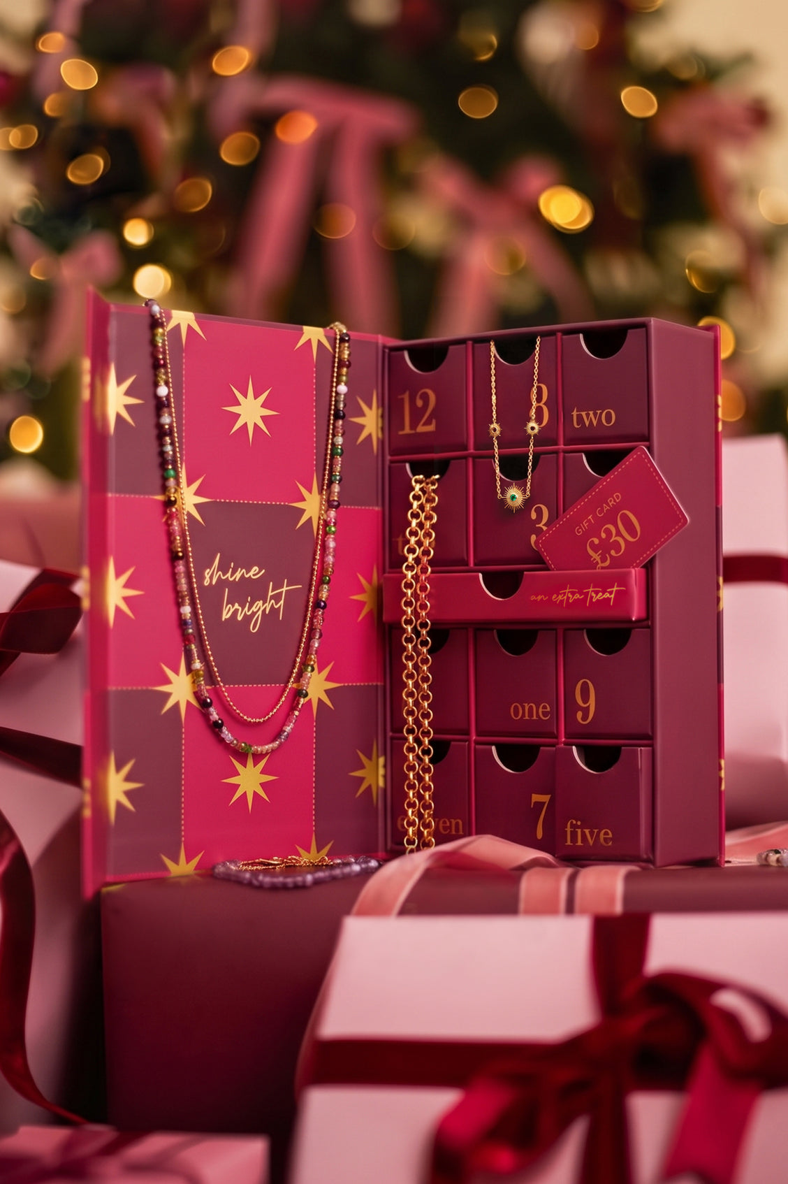 12-Day Gold Jewellery Advent Calendar