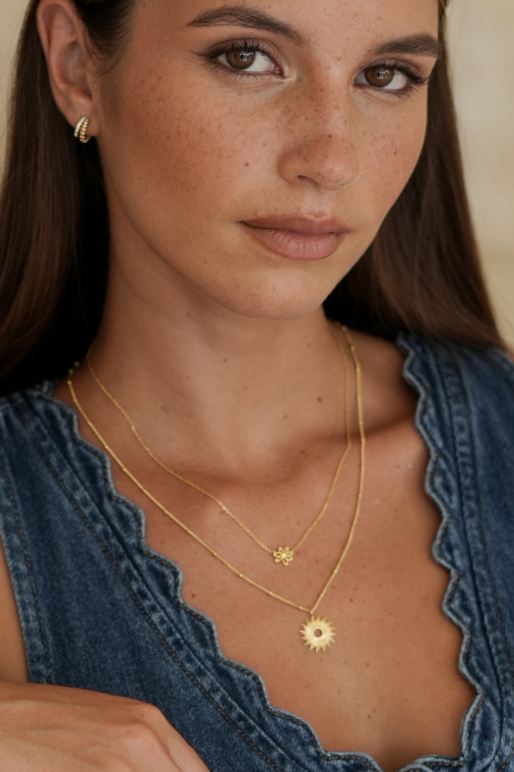 Full Sunburst Necklace
