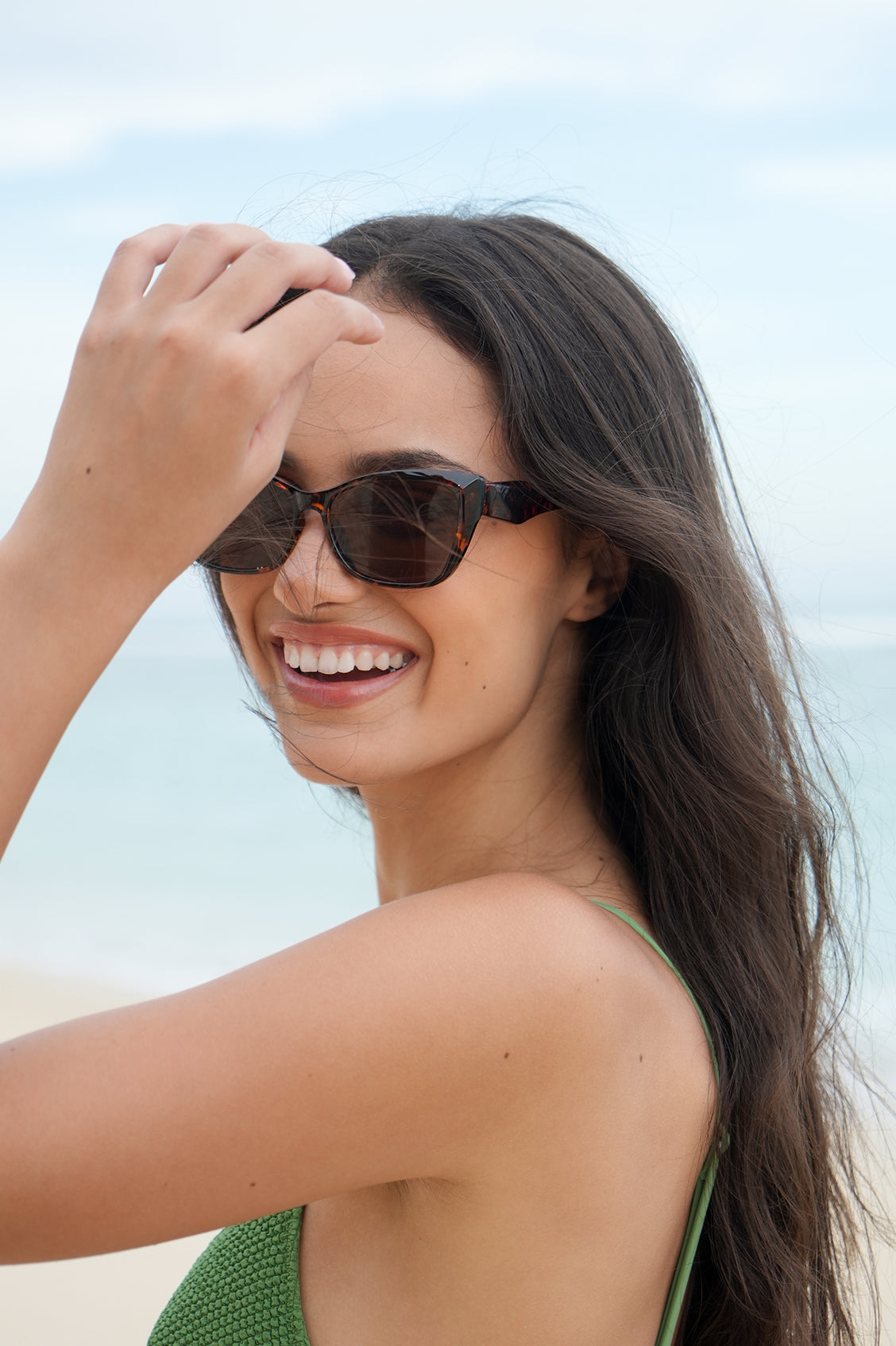 Sydney Tortoiseshell Cat-Eye Women’s Sunglasses