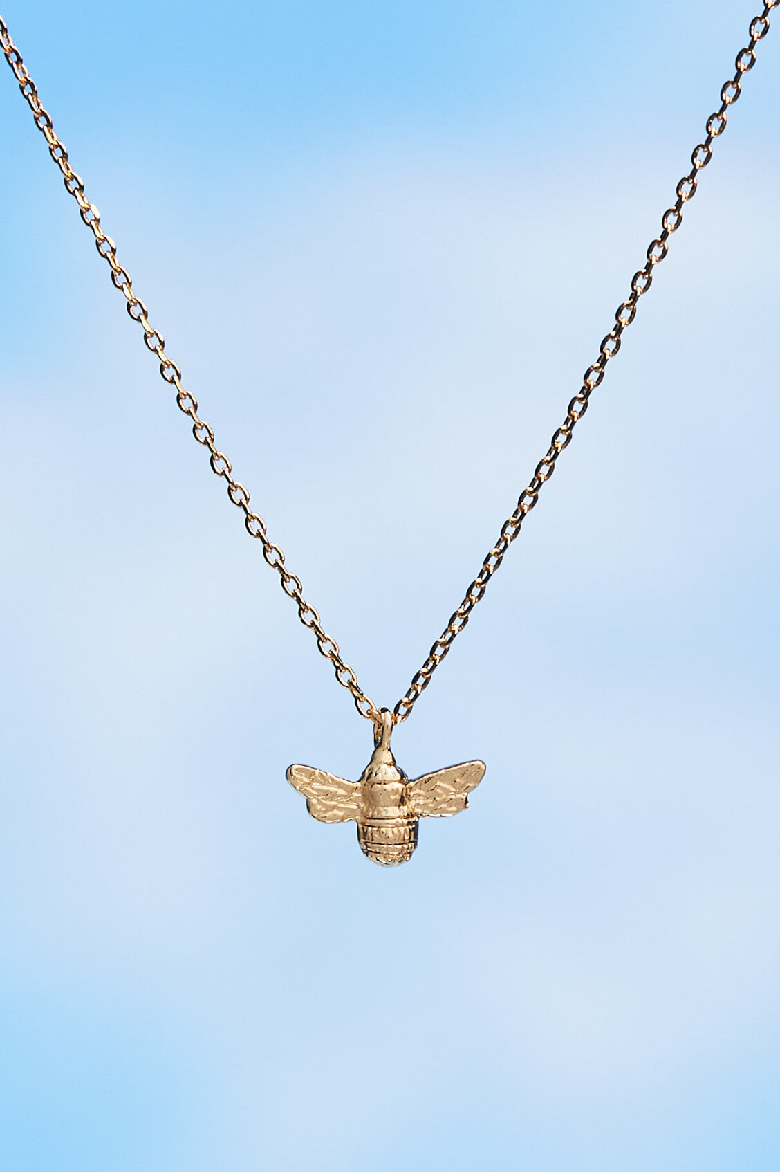 Rosie Brown - Gold Bumble Bee Necklace
