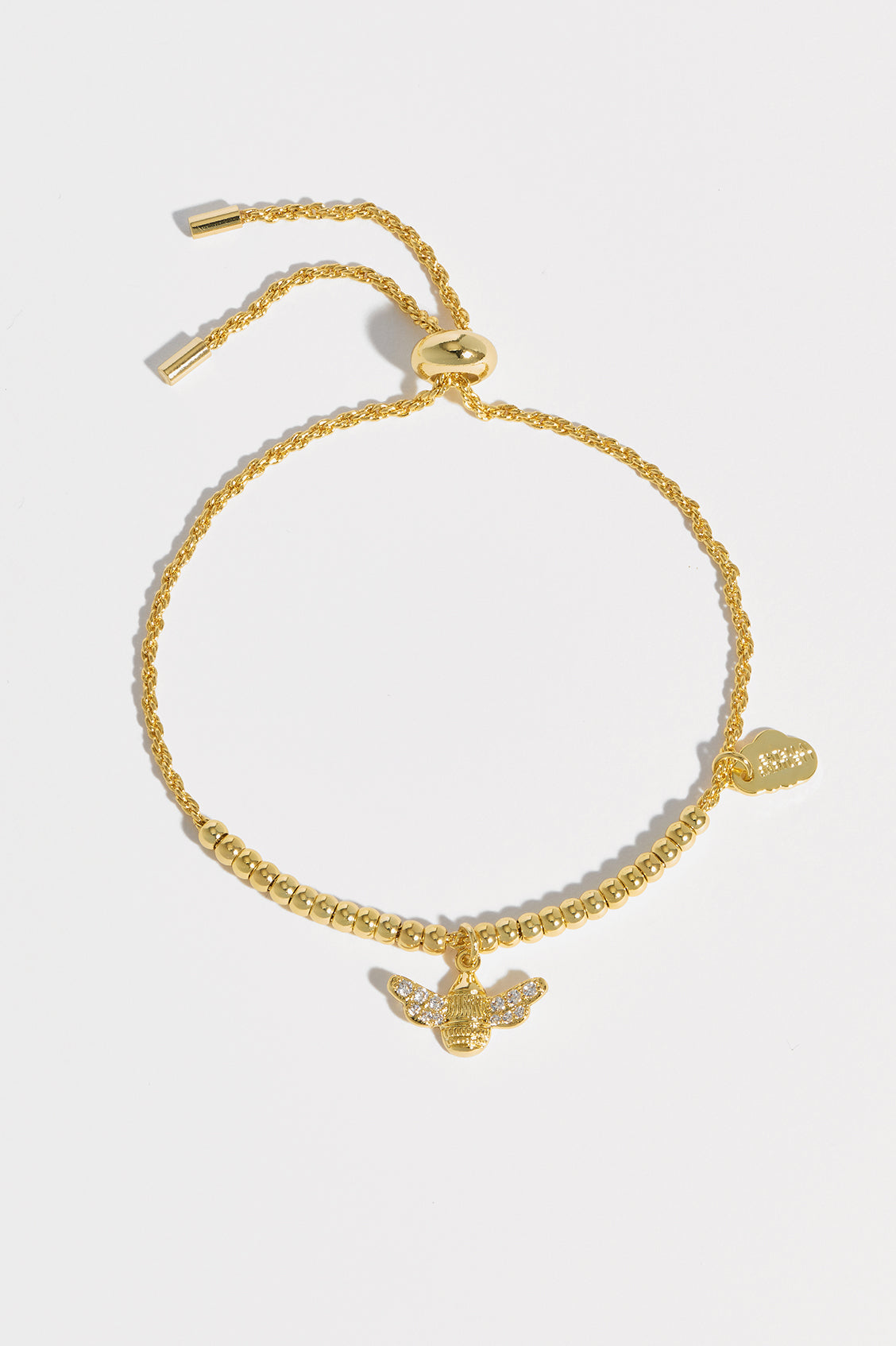 CZ Bee Charm Amelia Bracelet