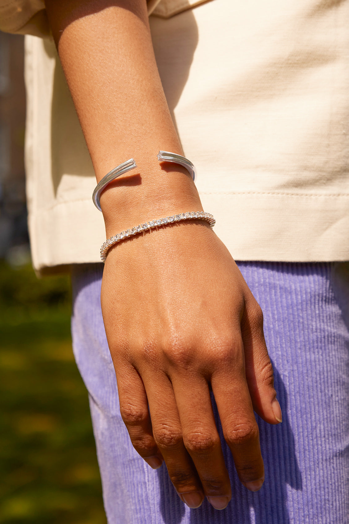 Tennis T-Bar Bracelet
