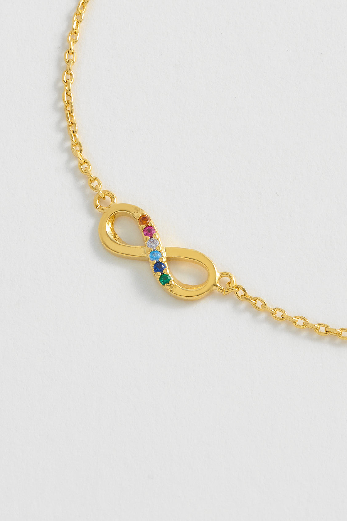 CZ Infinity Bracelet